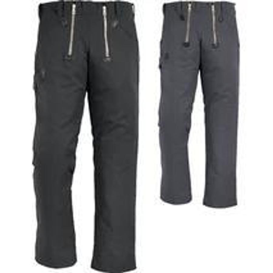 Guild trousers FHB, rep moleskin, grey