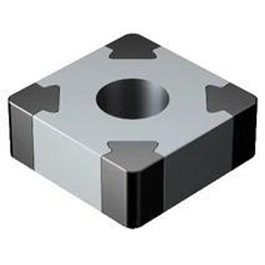 CBN plates with negative basic shape