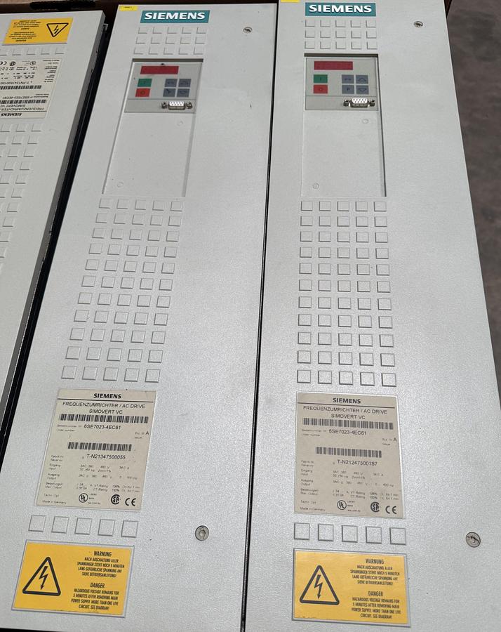 Siemens frequency converter / Simovert VC: 6SE7023-4EC61