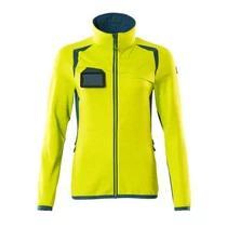 MASCOT women's microfleece jacket high vis 19453-316