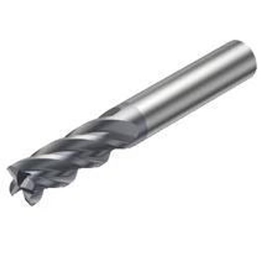 End mill square shape, without corner radius and center cutting edge - Metric version