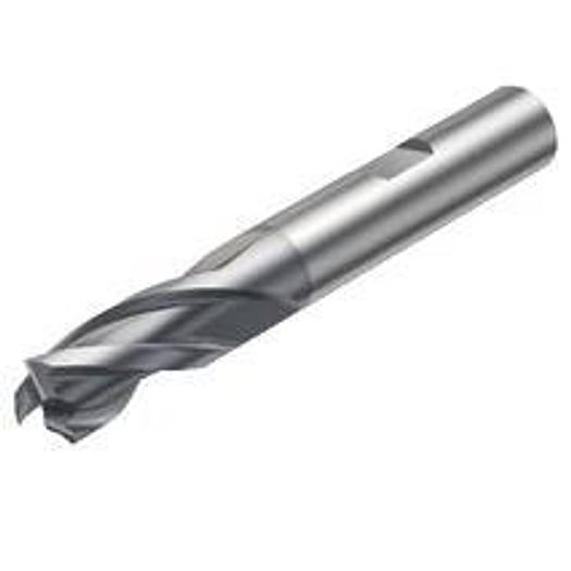 End mill square shape, without corner radius and center cutting edge - Metric version