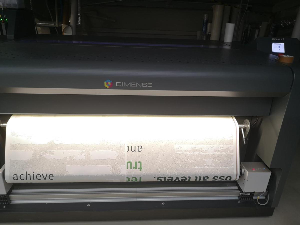 Used Dimense Dimensor 160 cm 3D Textured Latex Printer 2020 Wide Format Eco Friendly Wallcovering Printing System