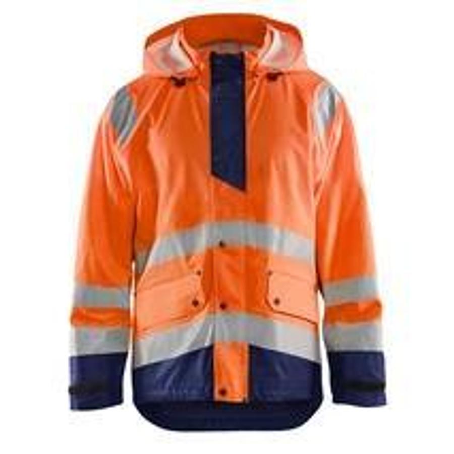 BLAKLÄDER High Visibility Rain Jacket Level 1 43232000