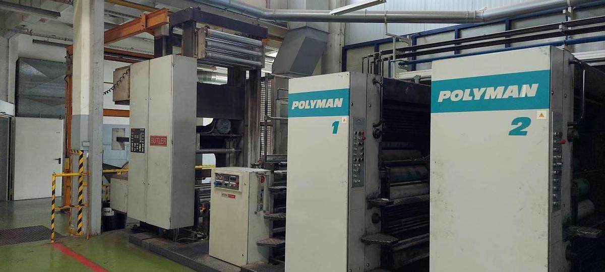 Used Man Roland Polyman Web Offset Printing Press 40,000 cph Newspaper Press