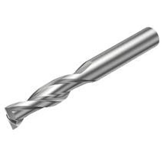 End mill square shape, without corner radius and center cutting edge - Metric version