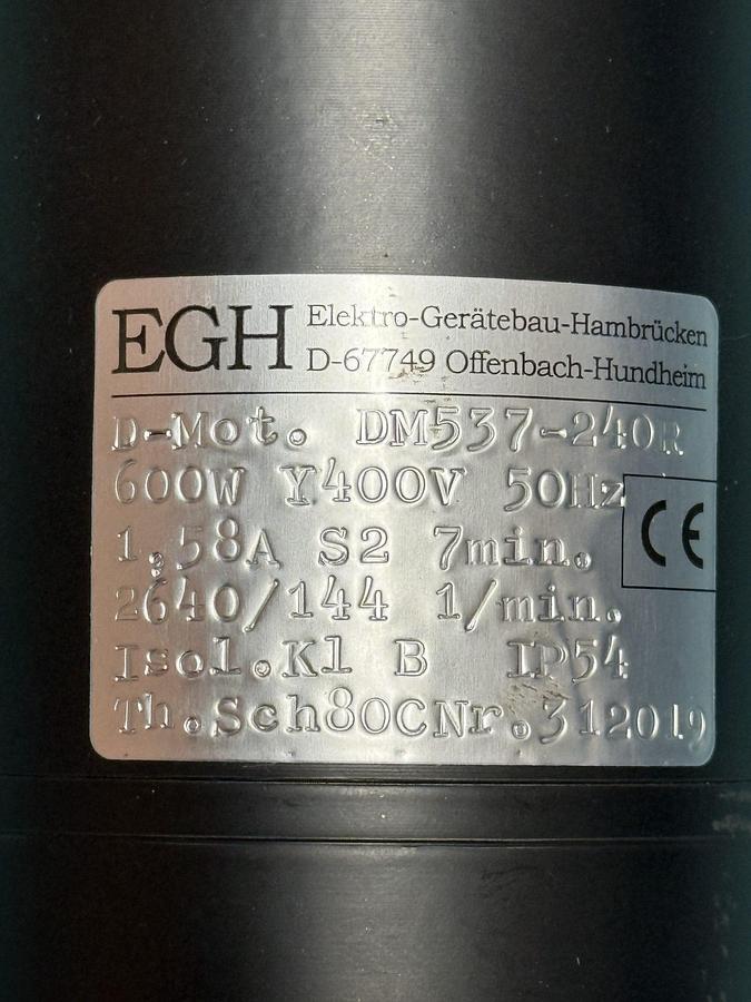 DM537-240R for Oxy-Dry washing systems