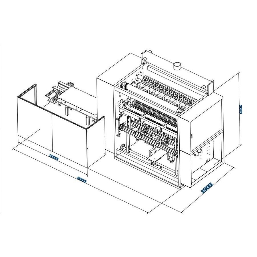 SCN-195-1650 N Fold Hand Towel Folding Machine