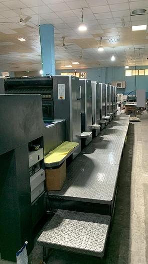 Used Heidelberg SM 74-8 P5 – 5 – 8 colors – Sheetfed Offset Printing Press