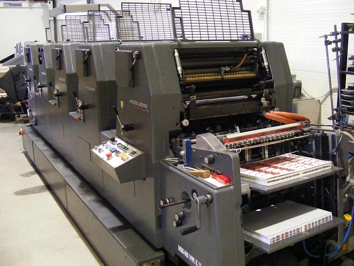 Used Heidelberg PM GTO FP 52 – 5 – 8 colors – Sheetfed Offset Printing Press