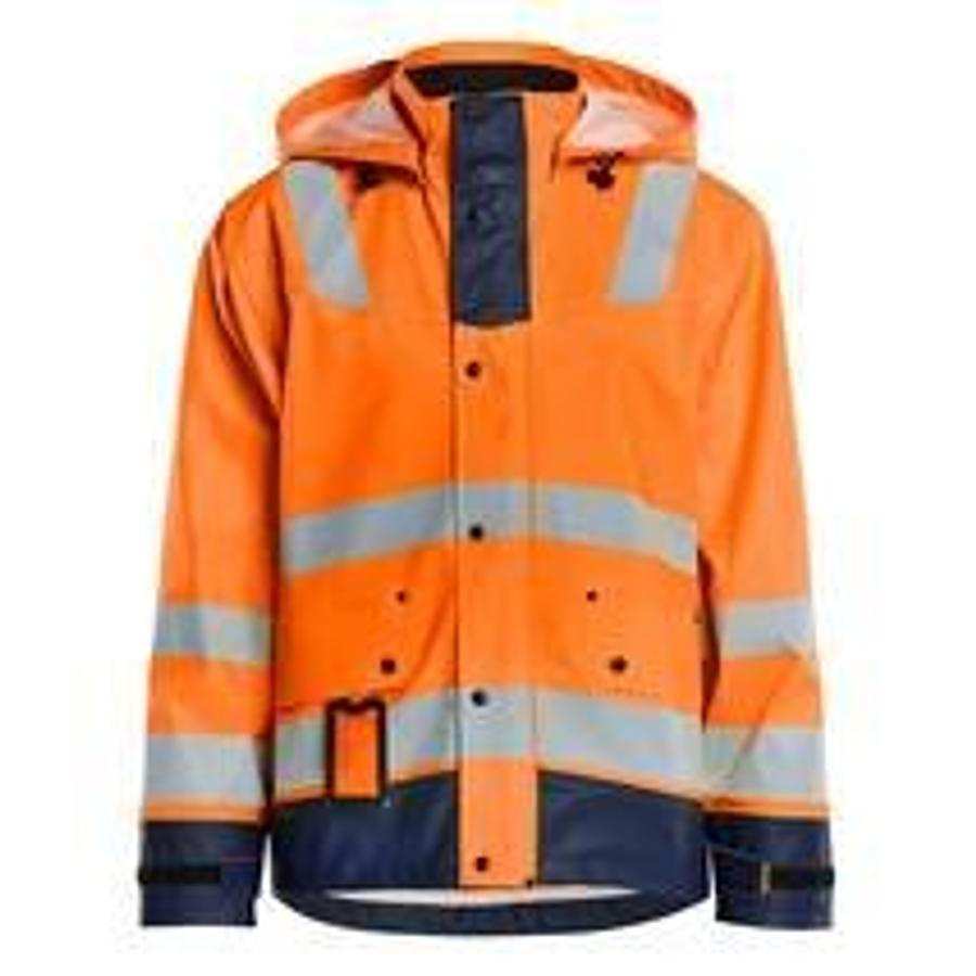 BLAKLÄDER Rain Jacket Level 2 High Vis 43022003