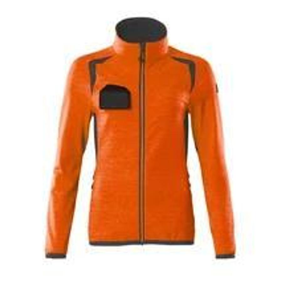 MASCOT women's microfleece jacket high vis 19453-316