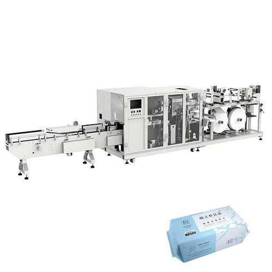 ZB800M Cotton Tissue Packing Machine | Automatic Facial & Hand Towel Packaging Line