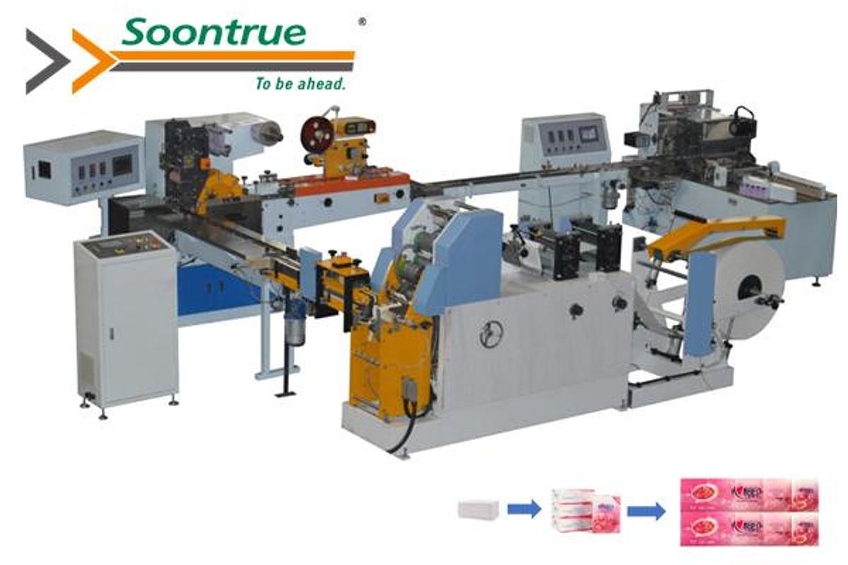 ZB280 Handkerchief Paper Packing Machine
