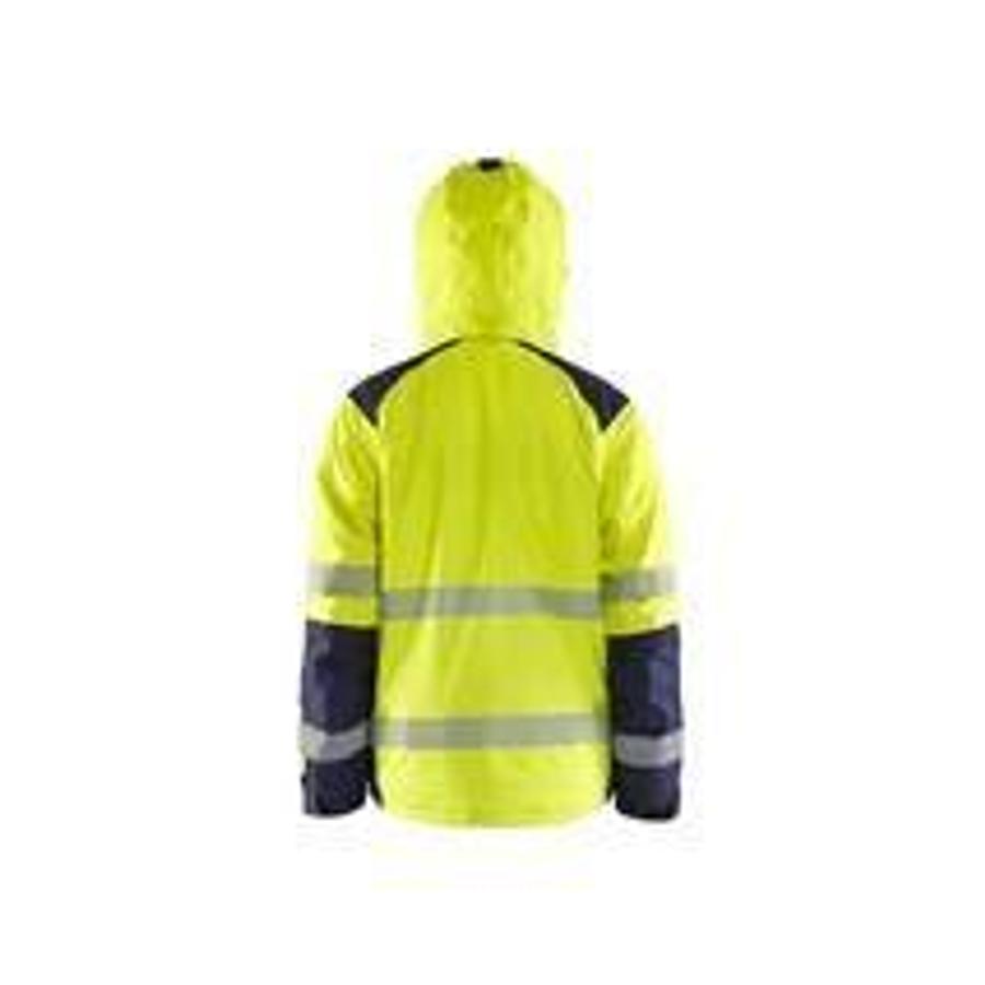 HighVis Winter Jacket, Yellow/Navy, Size 6XL