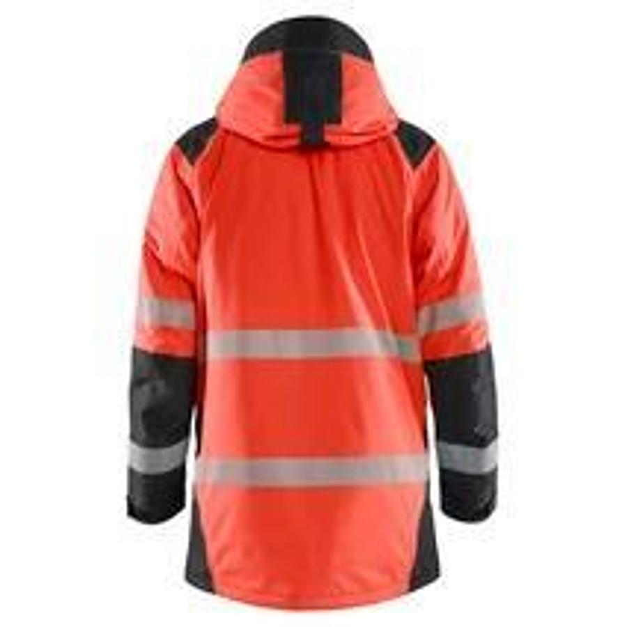 HighVis winter parka HighVis red/black XL