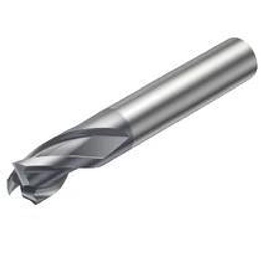 End mill square shape, without corner radius and center cutting edge - Metric version