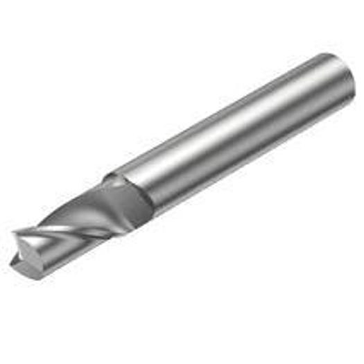 End mill square shape, without corner radius and center cutting edge - Metric version