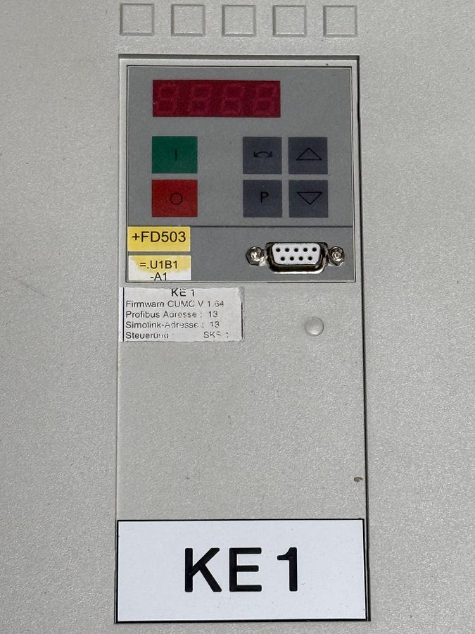 Siemens Simovert DC Inverter: 6SE7026-0TD51-1AA1-Z