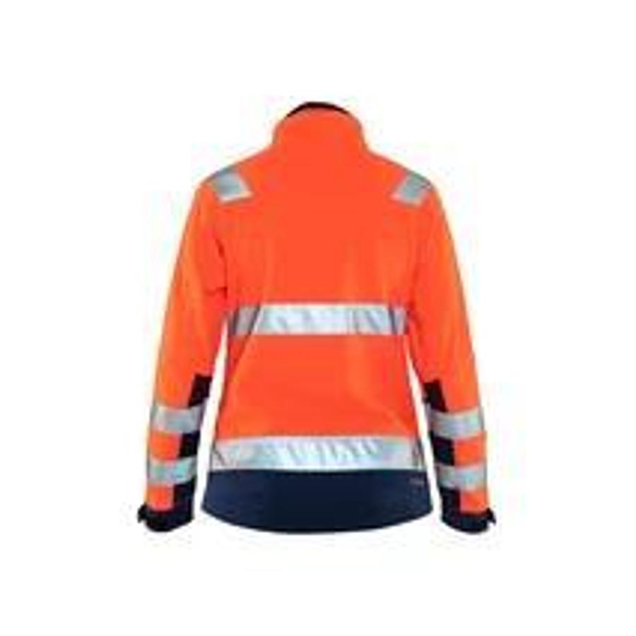 BLAKLÄDER women's high vis softshell jacket 49022517