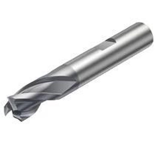End mill square shape, without corner radius and center cutting edge - Metric version
