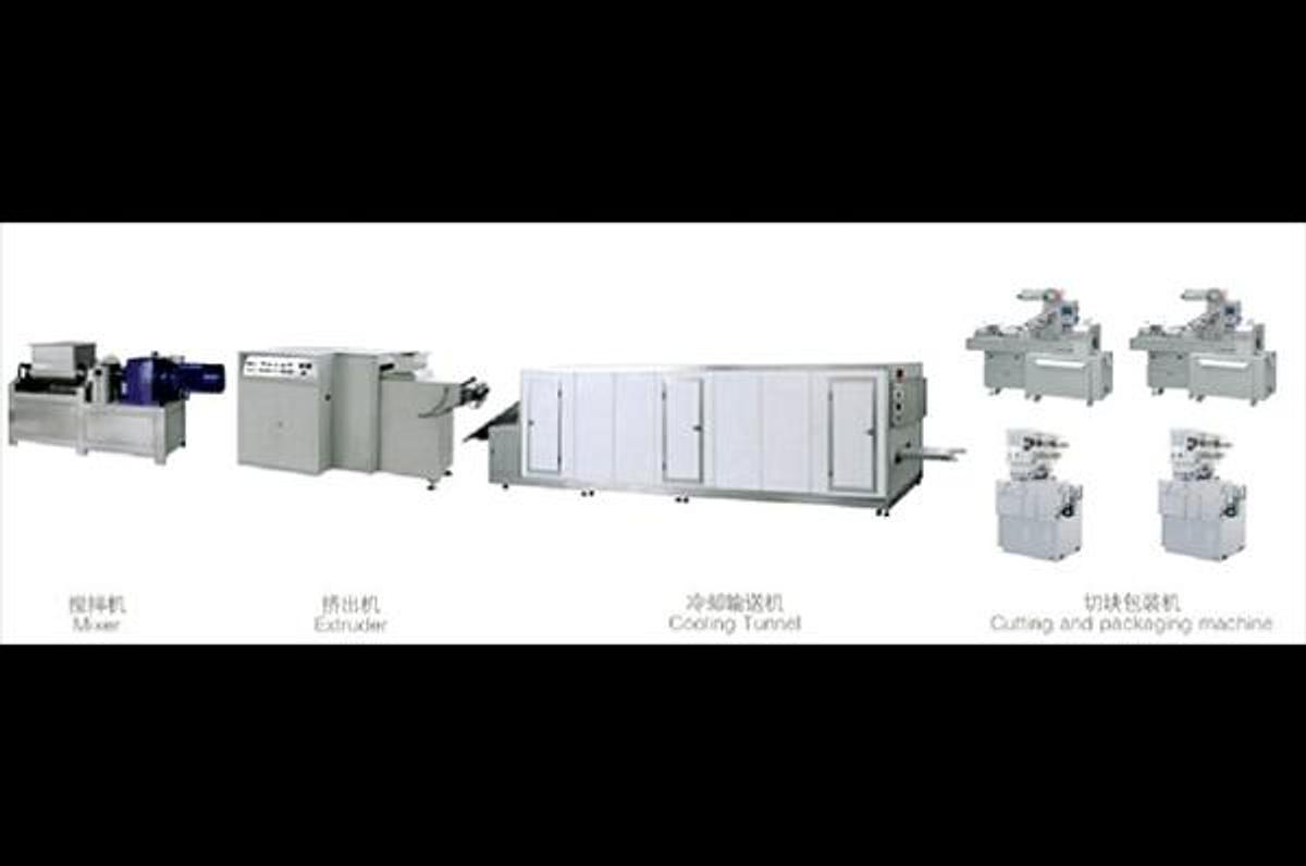 Bubble Gum Cutting&Packaging Production Line