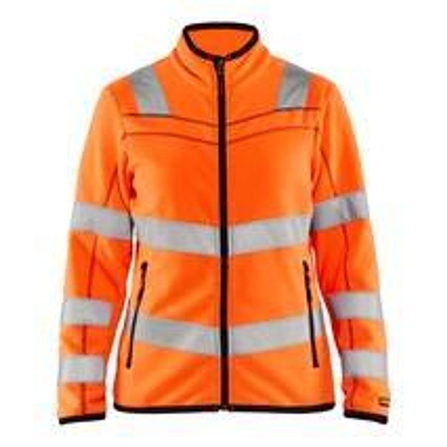BLAKLÄDER women's high vis microfleece jacket 49661010