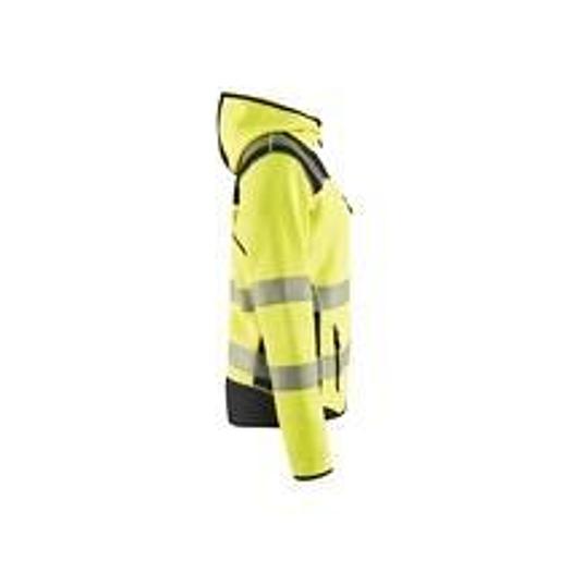 Women's HighVis Cardigan HighVis Yellow/Navy M