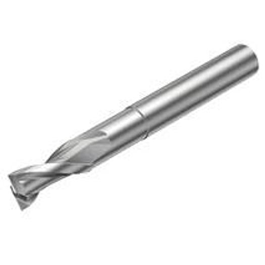 End mill square shape, without corner radius and center cutting edge - Metric version