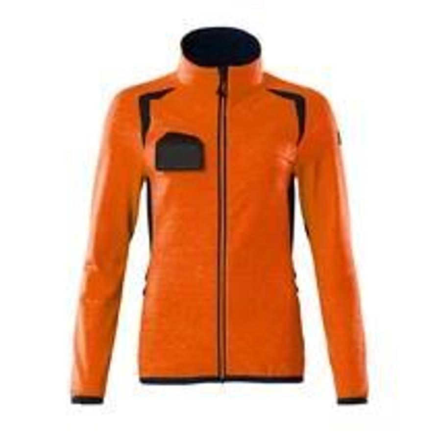 MASCOT women's microfleece jacket high vis 19453-316