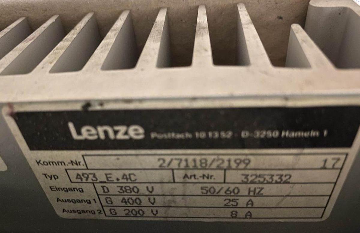 Lenze Type: 493_E.4c