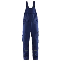 Welder's Bib Overalls Navy/ High Vis Yellow D120