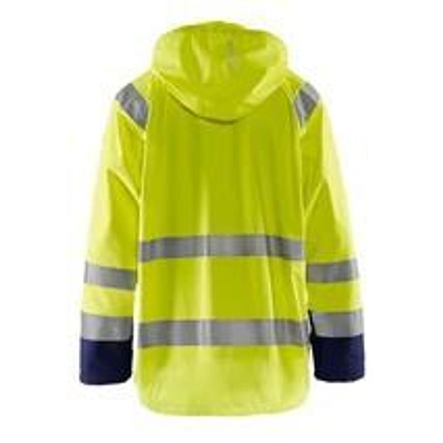BLAKLÄDER High Visibility Rain Jacket Level 1 43232000