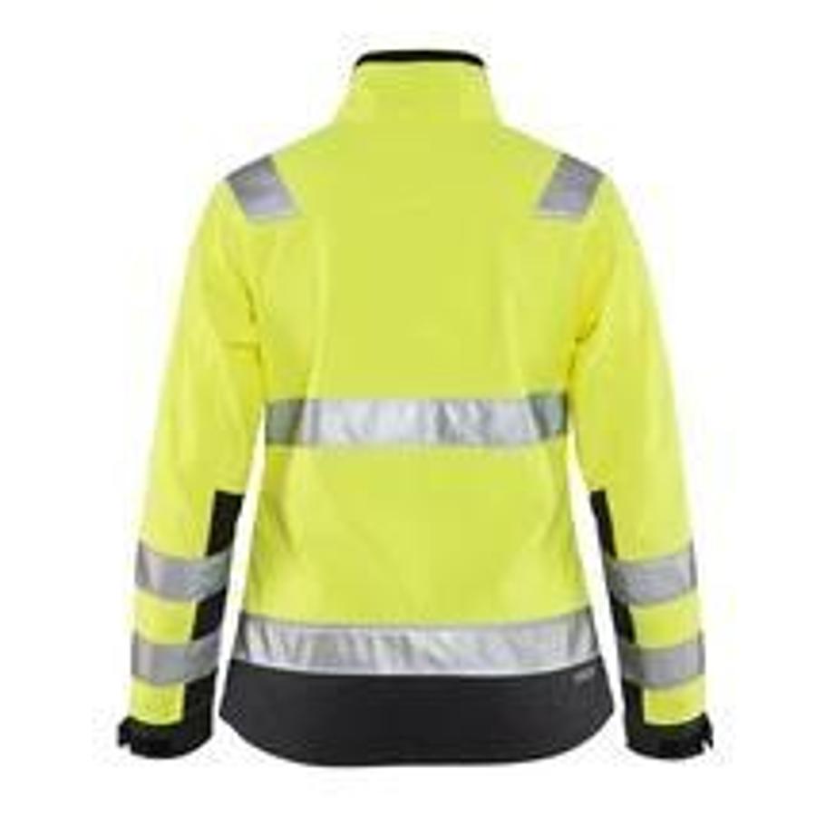 BLAKLÄDER women's high vis softshell jacket 49022517
