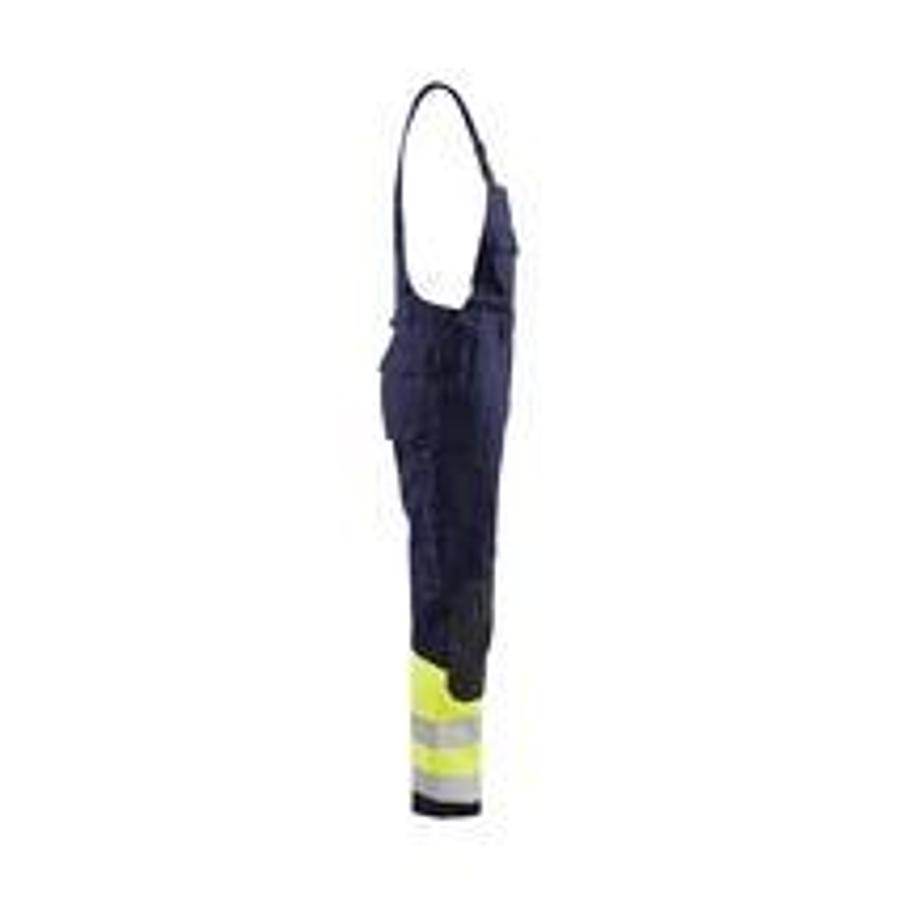 Multinorm dungarees Class 1 Navy/HighVis Yellow D92