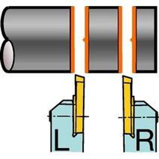 CoroCut XS inserts - parting