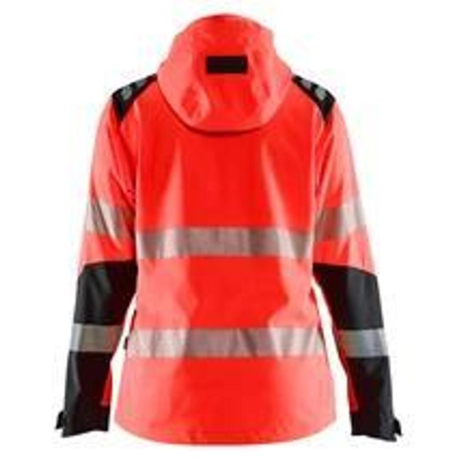 Women's HighVis Softshell Jacket HighVis Red/Black M