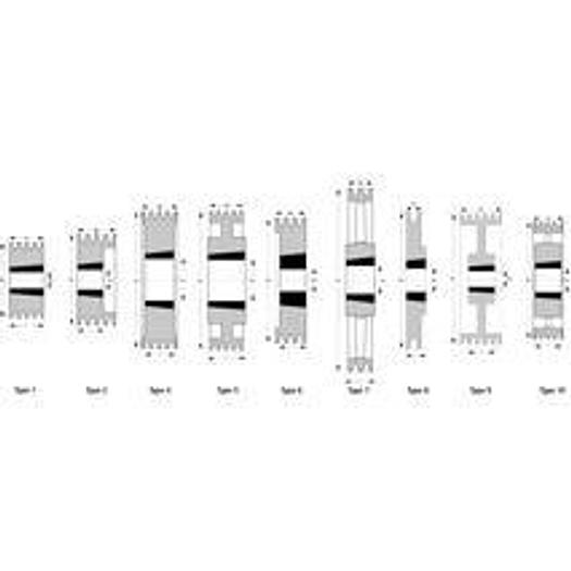 OPTIBELT V-groove pulleys for taper bushing TB 1610