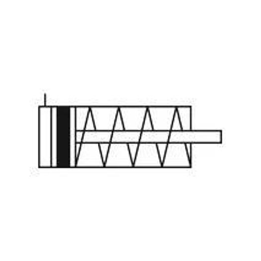 12.EM.16010, short stroke cylinder »ASQ« single-acting, piston Ø 16, stroke 10, M5x0.8