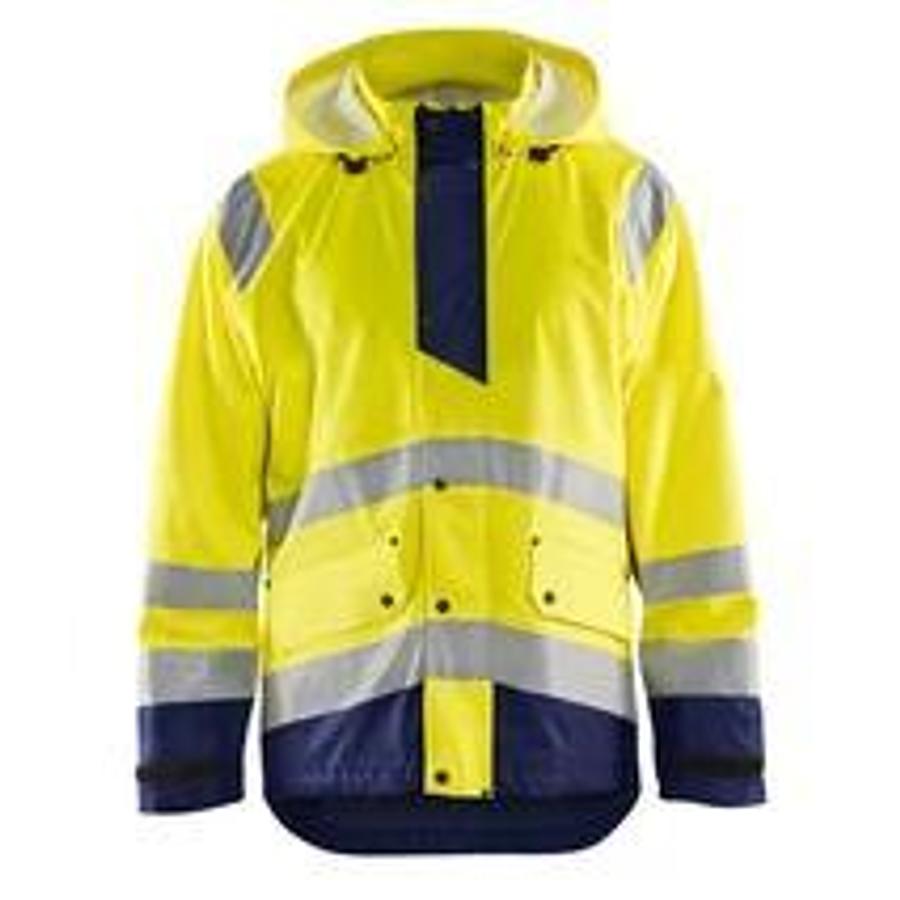 BLAKLÄDER High Visibility Rain Jacket Level 1 43232000