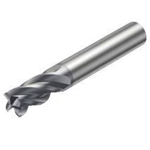 End mill square shape, without corner radius and center cutting edge - Metric version