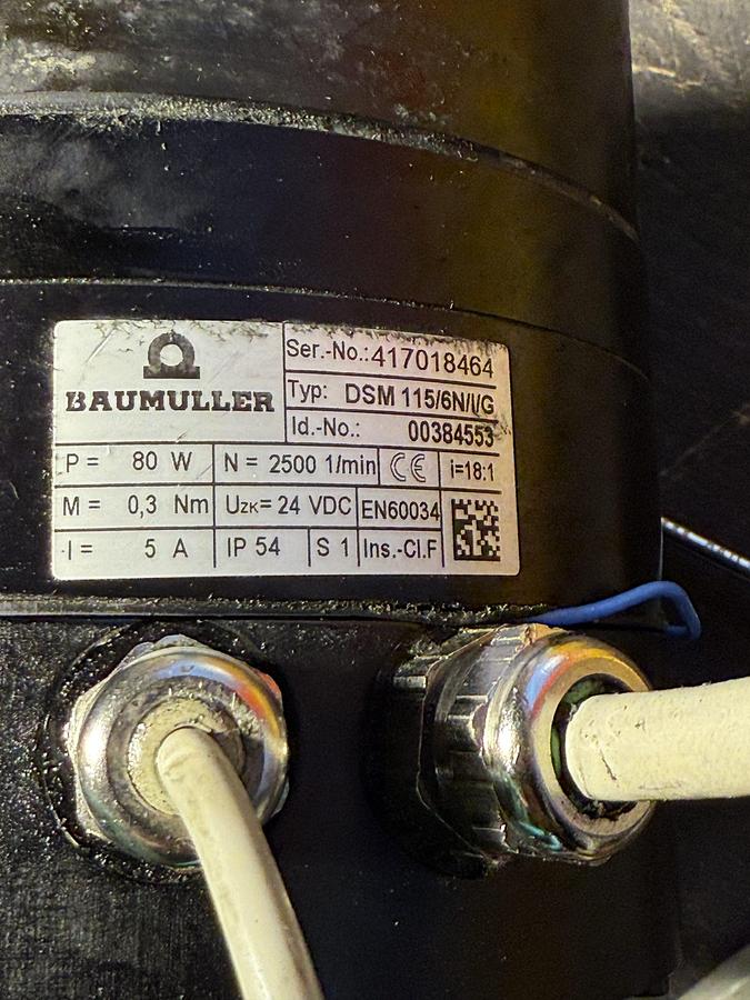 DSM 115 /6N/I/G – 80W – Baumüller