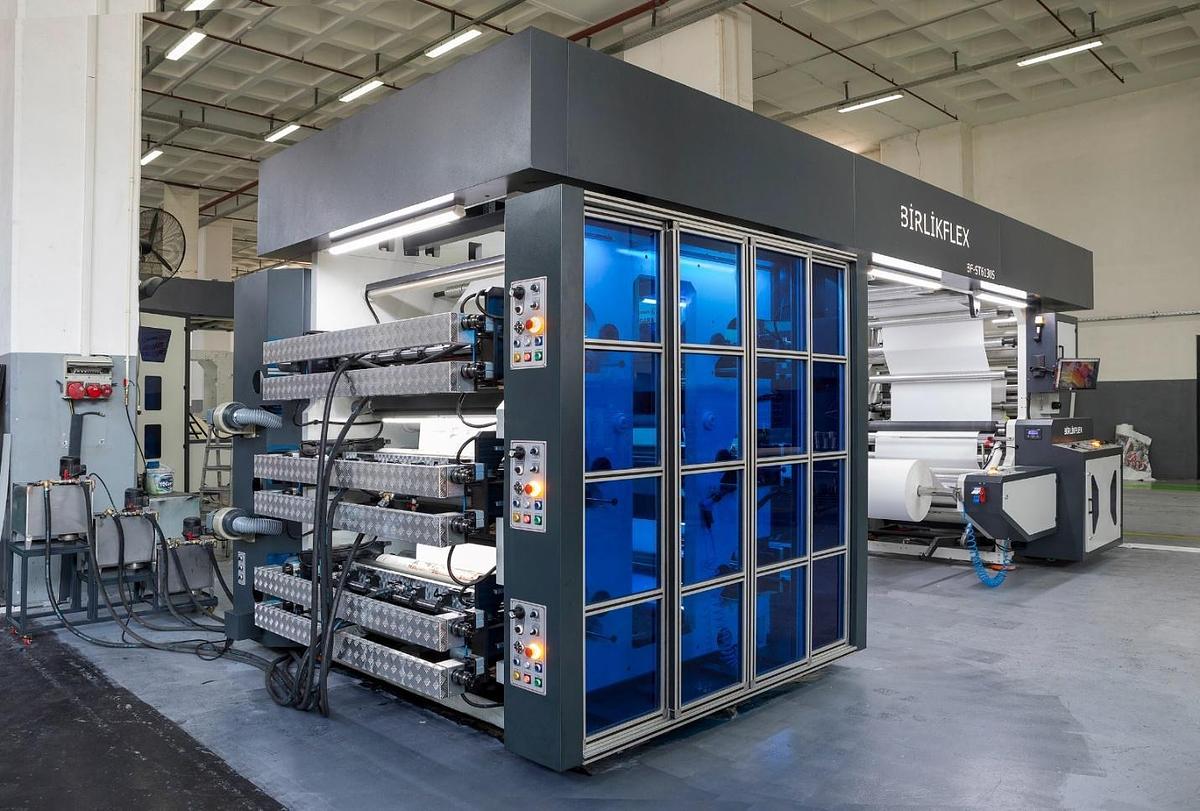Used Birlikflex BF-ST6130S 6-Color Flexographic Printing Press – 2022