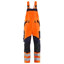 Multinorm Bib Overalls Inherently High Visibility Orange/Navy C52