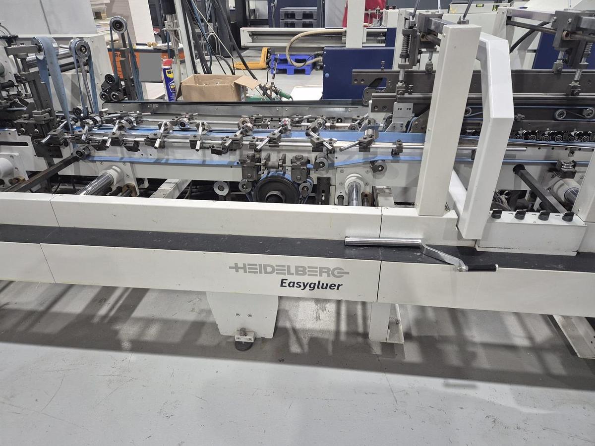 Used Heidelberg Easygluer 100 (2014) | High-Speed Folder Gluer 70x100 cm