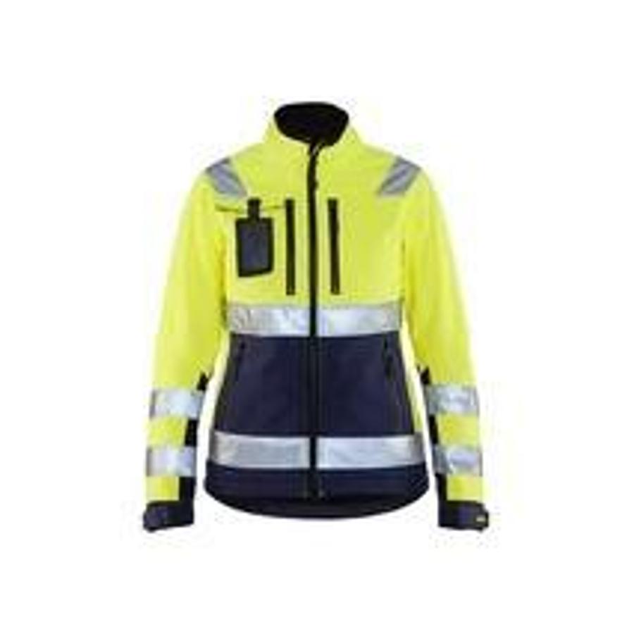 BLAKLÄDER women's high vis softshell jacket 49022517
