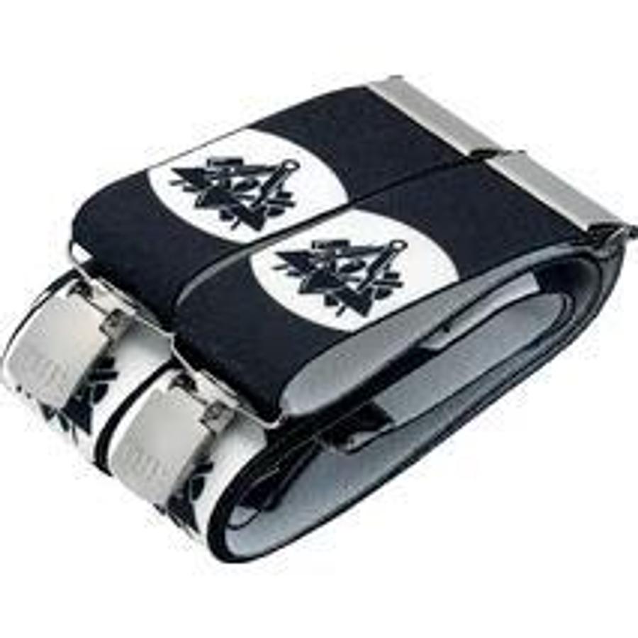 Guild accessories FHB, suspenders with guild motif
