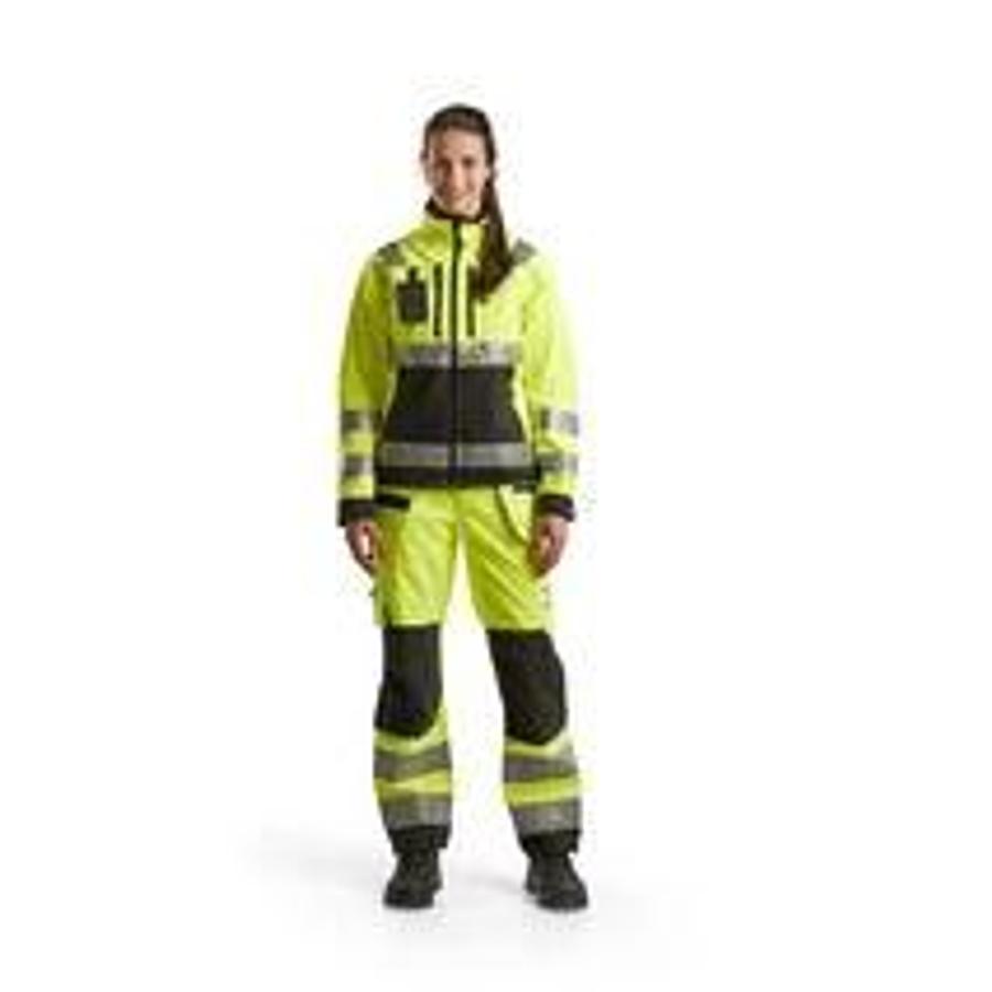 BLAKLÄDER women's high vis softshell jacket 49022517