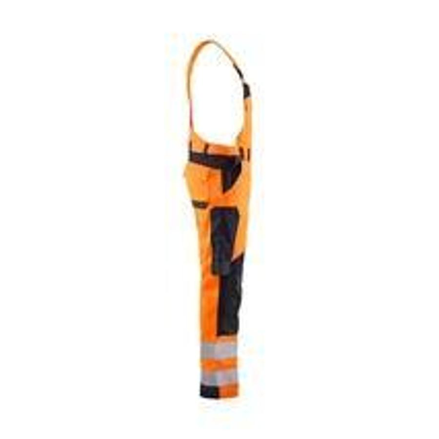 Multinorm Bib Overalls Inherently High Visibility Orange/Navy C58