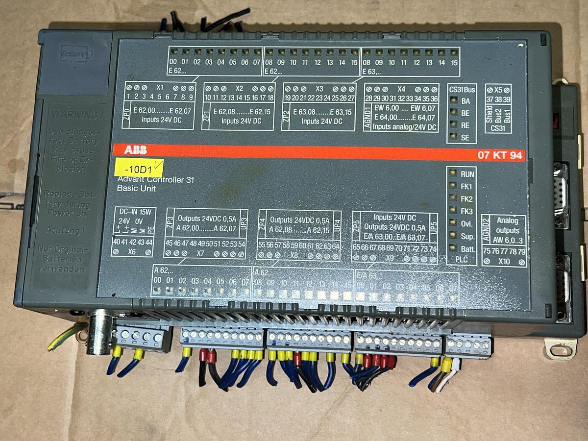 KBA 07 KT 94, 07KT94 (G) – Basic Unit